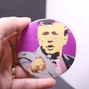 Vintage Warhol Inspired Art Button